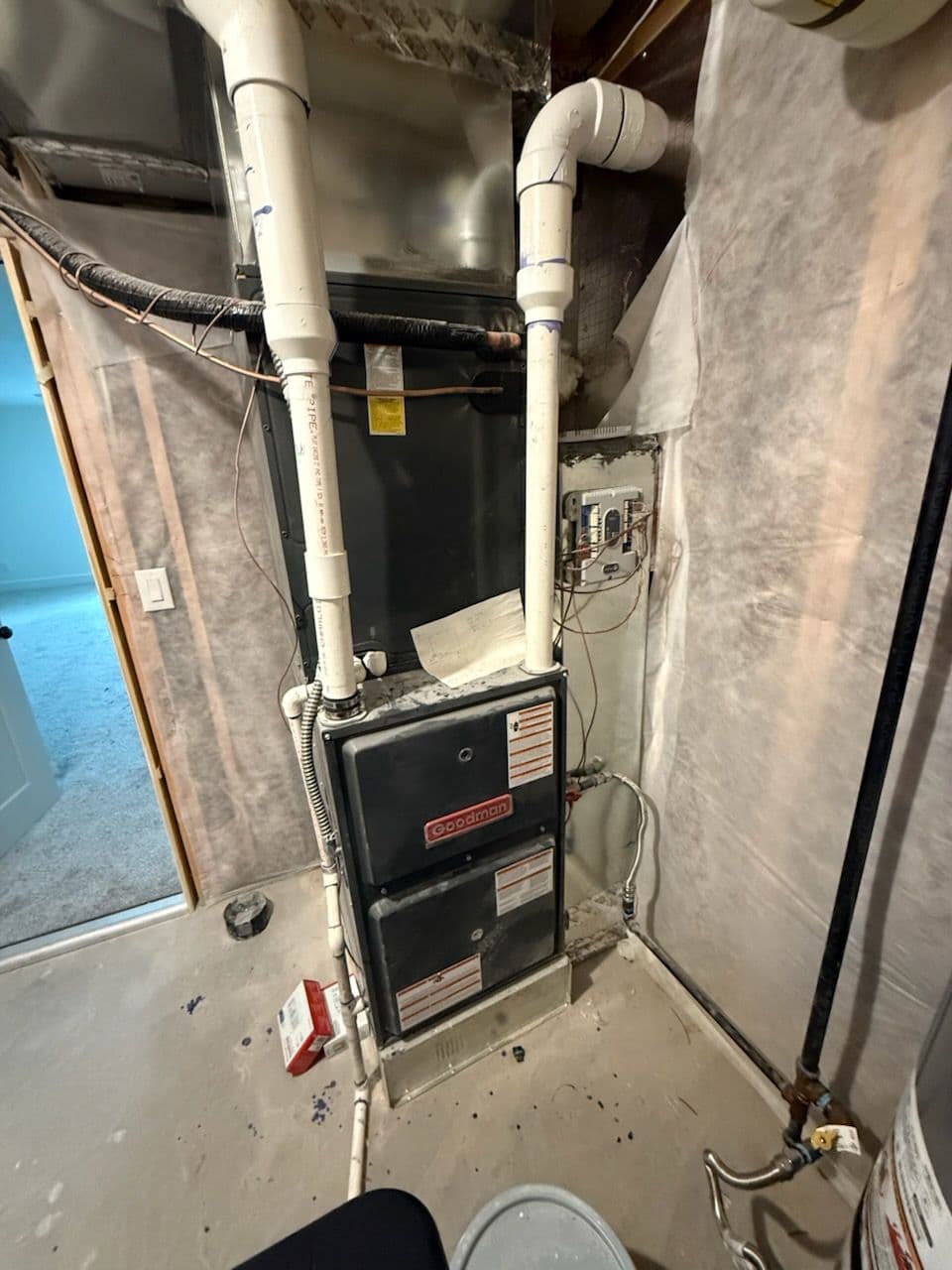 HVAC Installation in New Home Build