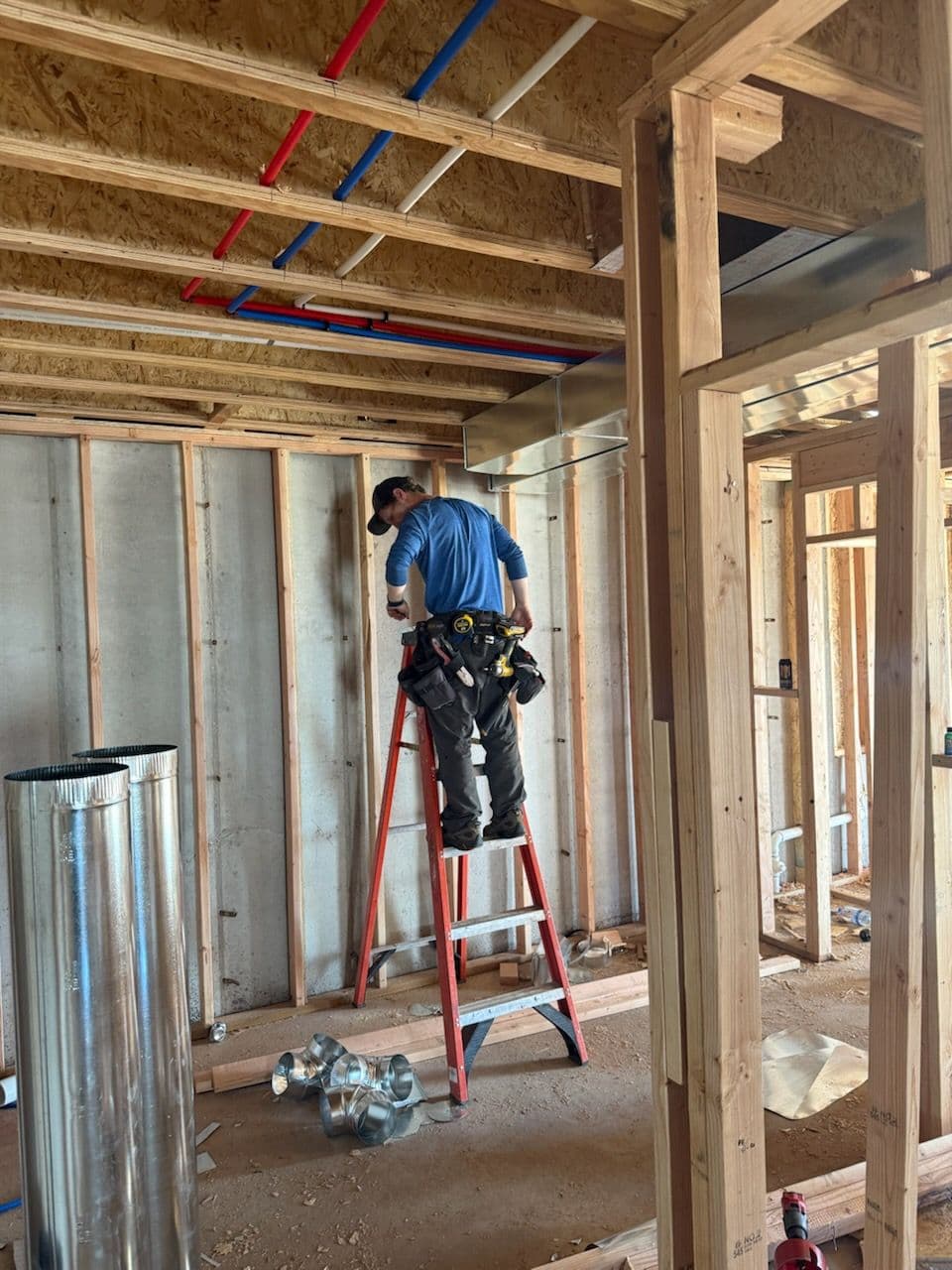 Project Precision HVAC Installation in Santaquin Utah image